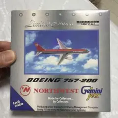 Gemini Jets ノースウエスト航空 1/400 B757-200