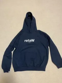 リトゥ　フラッグメント　フーディー　ネイビー　Lサイズ