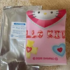 サンリオ キティ 懐かしのvivitix風デザイン くじ シュシュ ハンド
