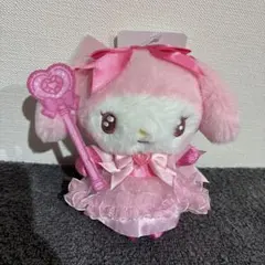 サンリオ バッグチャーム マイメロディ ステッキ メロクロ マスコット