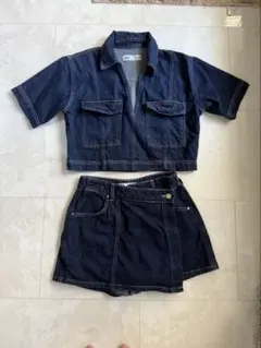 ZARA セットアップ デニム
