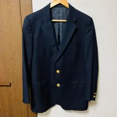 J.PRESS テーラードジャケット ネイビー 段返り3つボタン ウール