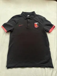 Nike 浦和レッズポロシャツ 黒 - メルカリ
