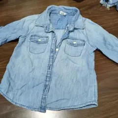 ライトブルーデニムシャツ　GAP
