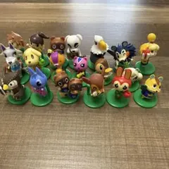 あつまれどうぶつの森　フィギュアセット 19体