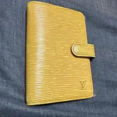 Louis Vuitton エピレザー 手帳カバー イエロー