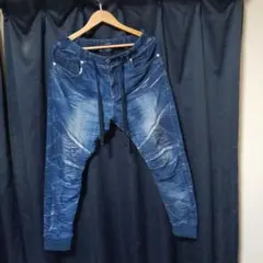 VENCEEXCHANGE ダークブルー ジョガーパンツ　L