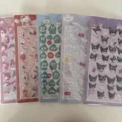 サンリオキャラクターシールセット 5種類
