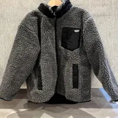 グレー ボア リバーシブルジャケット　120