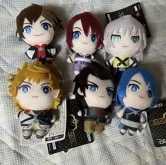 キングダムハーツ KINGDOM HEARTS マスコット ぬいぐるみ 全6種 - メルカリ