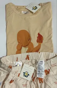 ジェラートピケ 接触冷感プリントTシャツ＆ハーフパンツ ポケモン