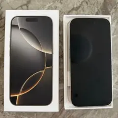 Apple iPhone 16 Pro 256GB ナチュラルチタニウム