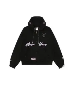 AAPE BASIC ZIP UP HOODIE ブラック　XSのサムネイル