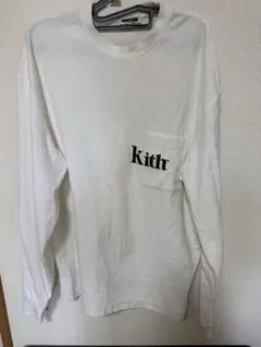 KITH ポケット付き長袖カットソー ホワイト Sサイズのサムネイル