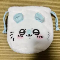 ちいかわ　モモンガ　フェイス巾着