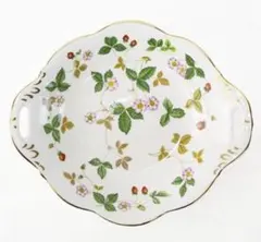Wedgwood ウェッジウッド　ワイルドストロベリー　ブレッド＆バタープレート