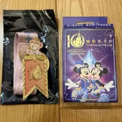 上海ディズニー 10周年 ランダム フラッグマグネット付チャーム - メルカリ