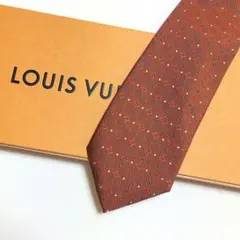 未使用級 ルイヴィトン Louis Vuitton ネクタイ モノグラム 花柄
