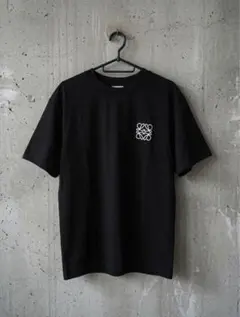 【超人気・極美品】LOEWEロエベ/Tシャツ/刺繍アナグラムロゴ/ブラック/Lのサムネイル