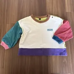 マーキーズ　カラフル ベビー トレーナー 80