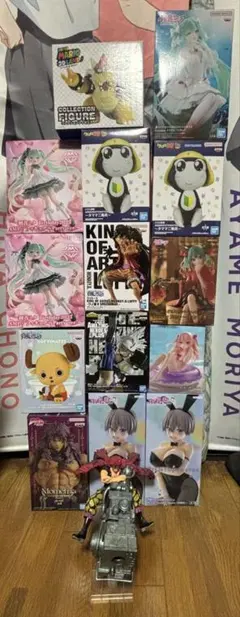 美少女　JUMP系　最新　プライズ　フィギュア　　14個➕箱無しキッド1体