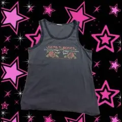 NANA ノースリーブ　黒　平成ギャル