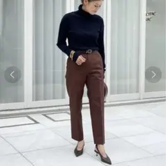 美品 ミューズ ドゥーズィエムクラス ダブルクロスパンツ 38 3.4万のサムネイル