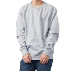 【L/最後1枚/新品】USA企画 チャンピオン ビッグ トレーナー 左胸ロゴ刺繍