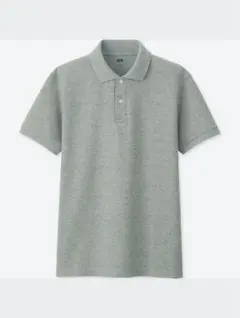 UNIQLO ドライカノコポロシャツ グレーのサムネイル