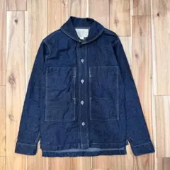 希少RRL ダブルアールエル ショールカラーデニムジャケット Sサイズ