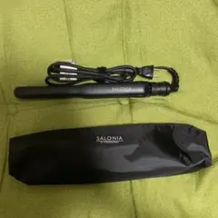 SALONIA ストレートヘアアイロン 15mm ブラック