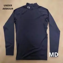 【美品】Under Armour ヒートギア モックネック 長袖シャツ