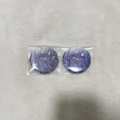 ユ*読様 プロセカ 宵崎奏 グリッター缶バッジ