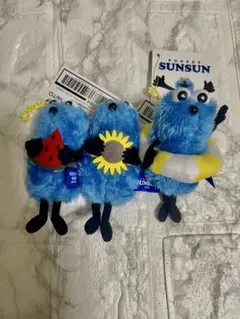 パペットスンスン ぬいぐるみマスコット Summer ver. スンスン 3種