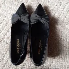 SAINT LAURENT ブラック ハイヒール