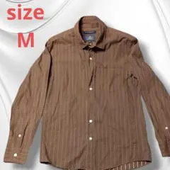 ✨R.NEWBOLD✨　アールニューボールド　長袖シャツ　M　ブラウン