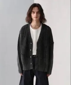 HARE ピグメントステッチニットカーディガンのサムネイル