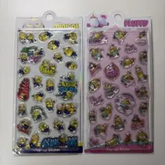 新品未開封　ミニオン ミニオンズ ボンボンドロップ　シール シンガポール ユニバ