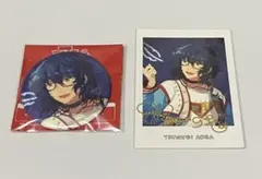 あんスタ 7周年 ぱしゃっつ 缶バッジ 青葉つむぎ 2点セット