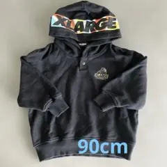 美品　xlarge キッズ　トレーナー　90cm トップス　フード