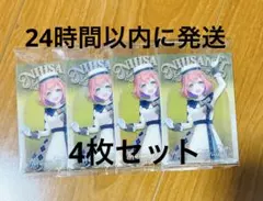 にじさんじ ウエハース メタリックプラカード 本間ひまわり 4枚