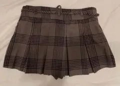 ホリスター　チェックプリーツスカート