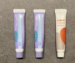ピジョン REPAIR NIPPLE&ランシノー 乳頭保護クリーム 3本セットのサムネイル