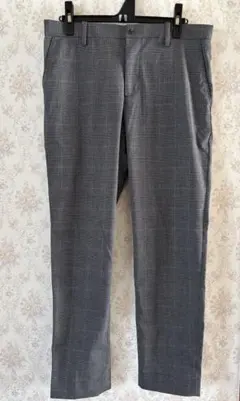 メンズ チェックパンツ