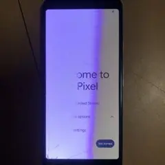 ジャンク品Google Pixel 3a ホワイト 本体