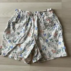 UNIQLO KIDS 花柄ハーフパンツ 110cm