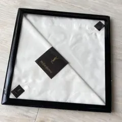【箱付 未使用】イヴサンローラン 大判ハンカチ 2枚セット フォーマル ビジネス