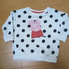 ネクスト　ペッパピッグ　トップス 裏毛 トレーナー