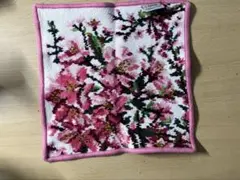 【未使用】フェイラー FEILER ハンカチ 桜（チェリーブロッサム）