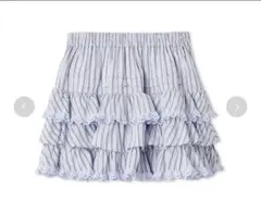 スナイデル　ラッフルティアードスカショーパン　ブルー
